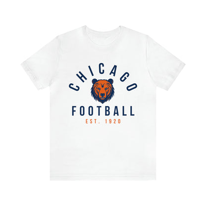 Vintage Chicago Bears Short Sleeve T-Shirt - Throwback NFL Football Men's & Women's Oversized Tee - Design 4