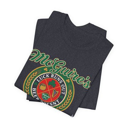 Men's Unisex McGuire's Vintage Shamrock Softstyle Tee T-Shirt