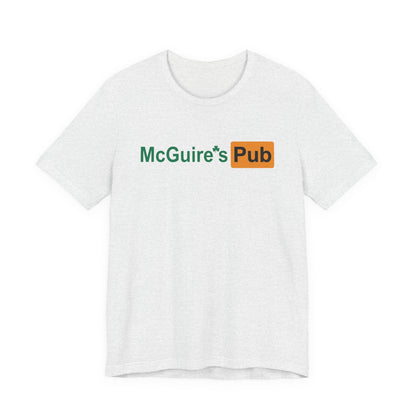 Men's Unisex McGuire's Vintage Shamrock T-Shirt - McGuire's Pub Logo