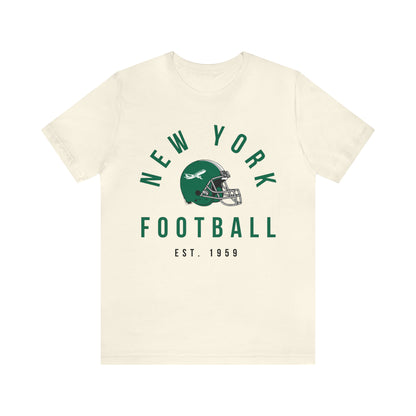Vintage New York Jets Football Tee - Retro Football T-Shirt Apparel - Men's & Women's Unisex Sizing