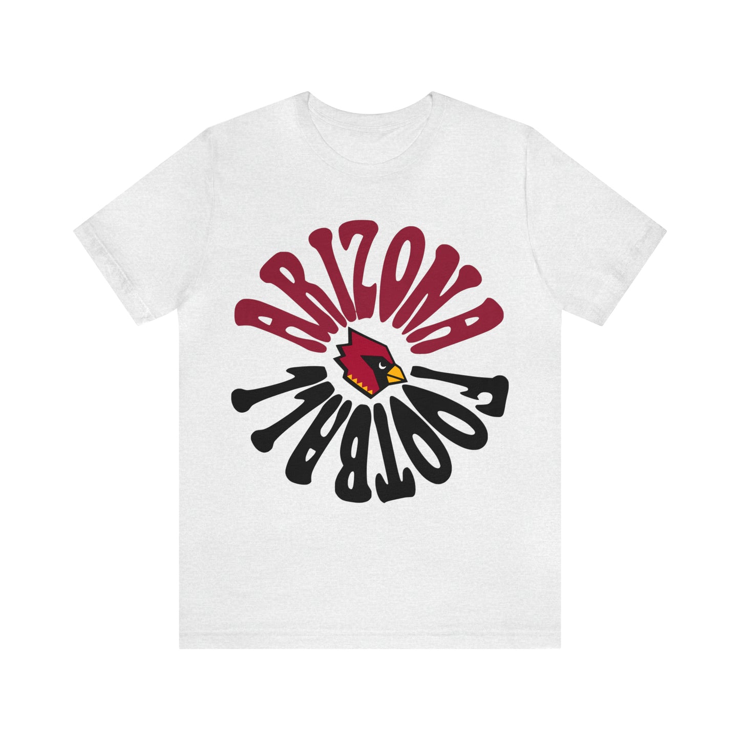 Hippy Retro Arizona Short Sleeve T-Shirt - Vintage Style Football Tee - Men's & Women's Retro Apparel - Design 2