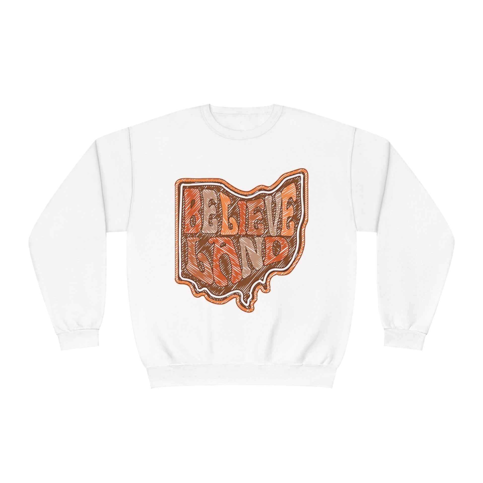  Cleveland Browns Crewneck Sweatshirt - Browns Believeland NFL Football Hoodie - Men's Women's Oversized Tee - Design 6