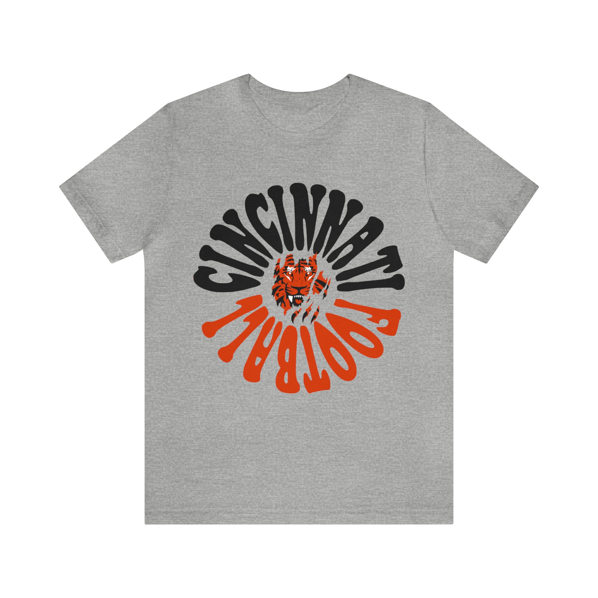 Cincinnati Bengals T-Shirt - Vintage Short Sleeve Tee - Retro Oversized, 90's Men's & Women's Apparel - Design 2