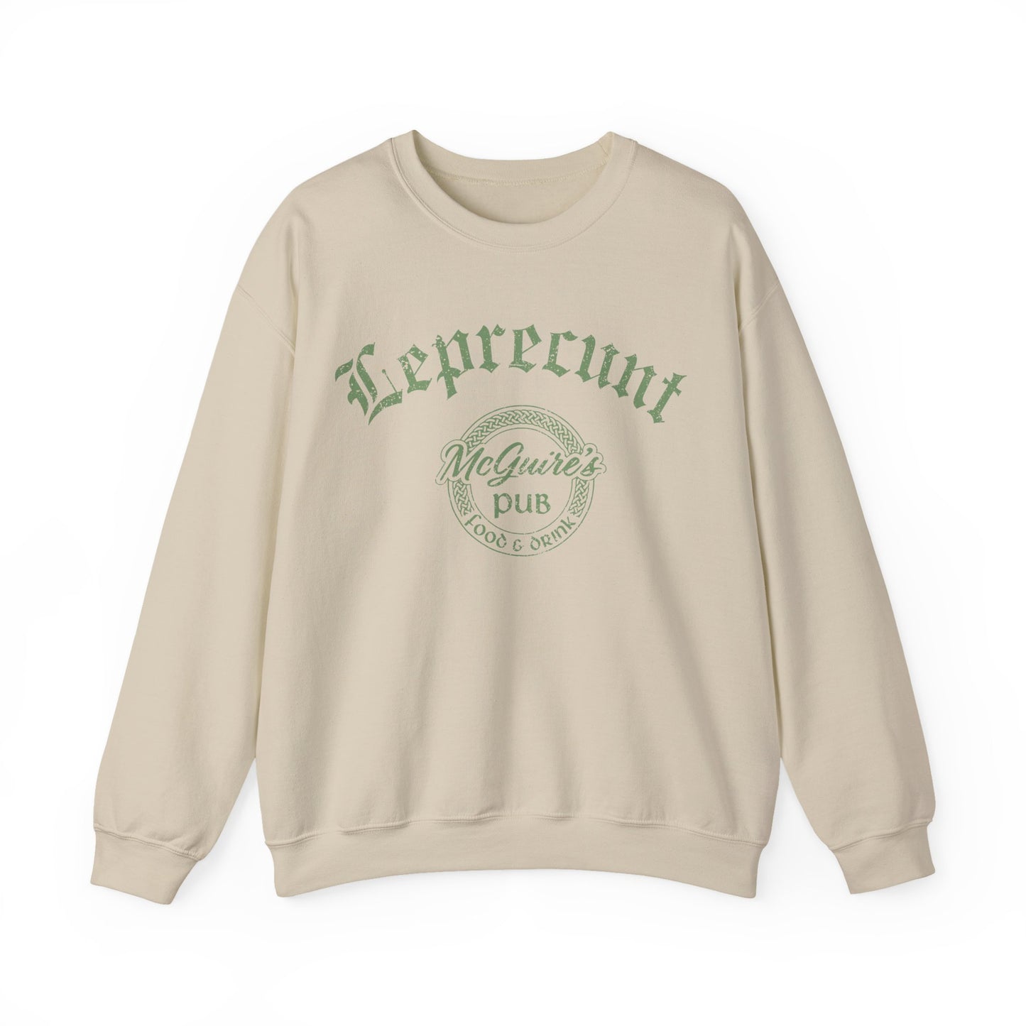 McGuire's Pub Sweatshirt — Leprecunt Irish Pub St. Patrick's Day Crewneck