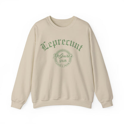 McGuire's Pub Sweatshirt — Leprecunt Irish Pub St. Patrick's Day Crewneck