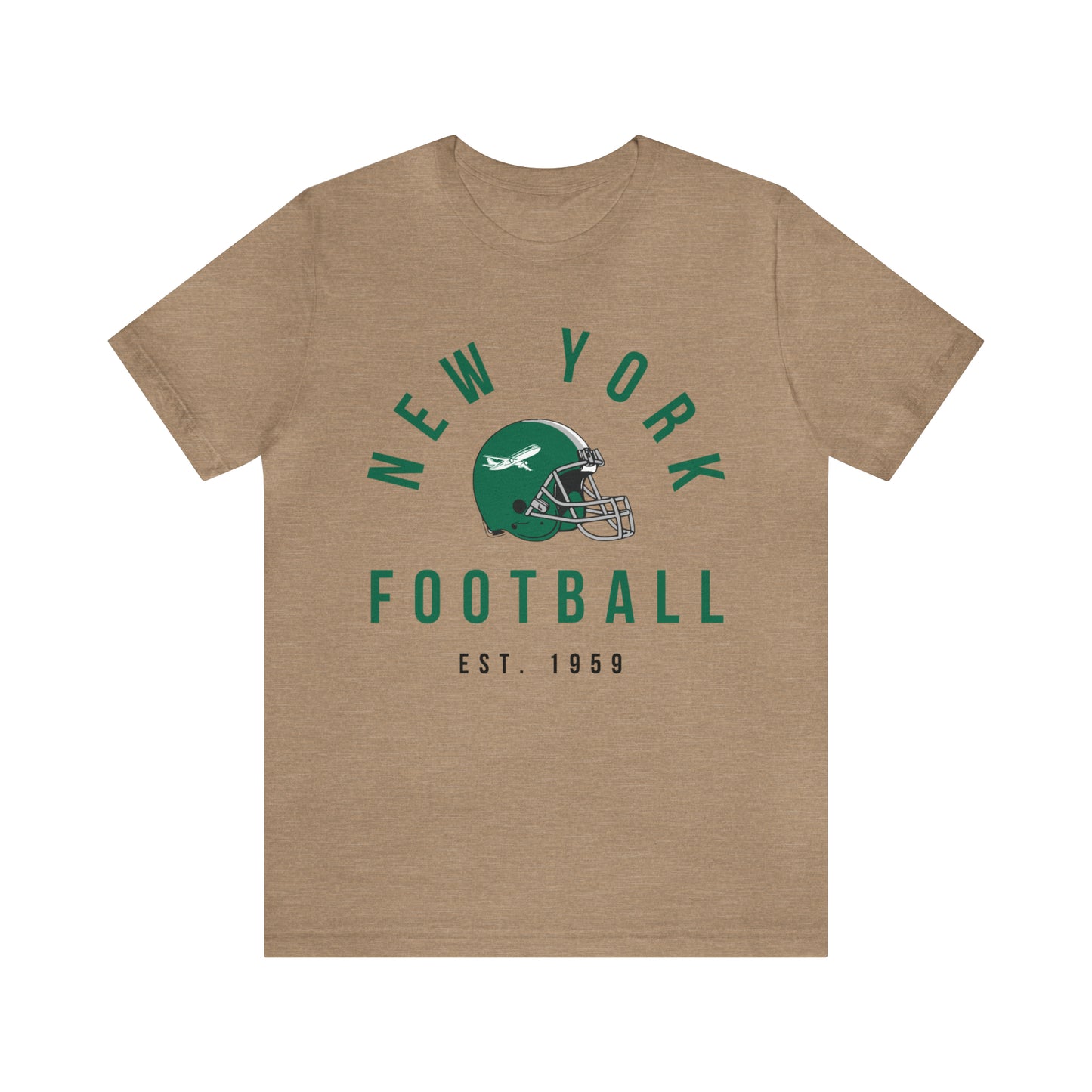 Vintage New York Jets Football Tee - Retro Football T-Shirt Apparel - Men's & Women's Unisex Sizing