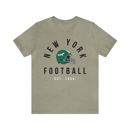 Vintage New York Jets Football Tee - Retro Football T-Shirt Apparel - Men's & Women's Unisex Sizing