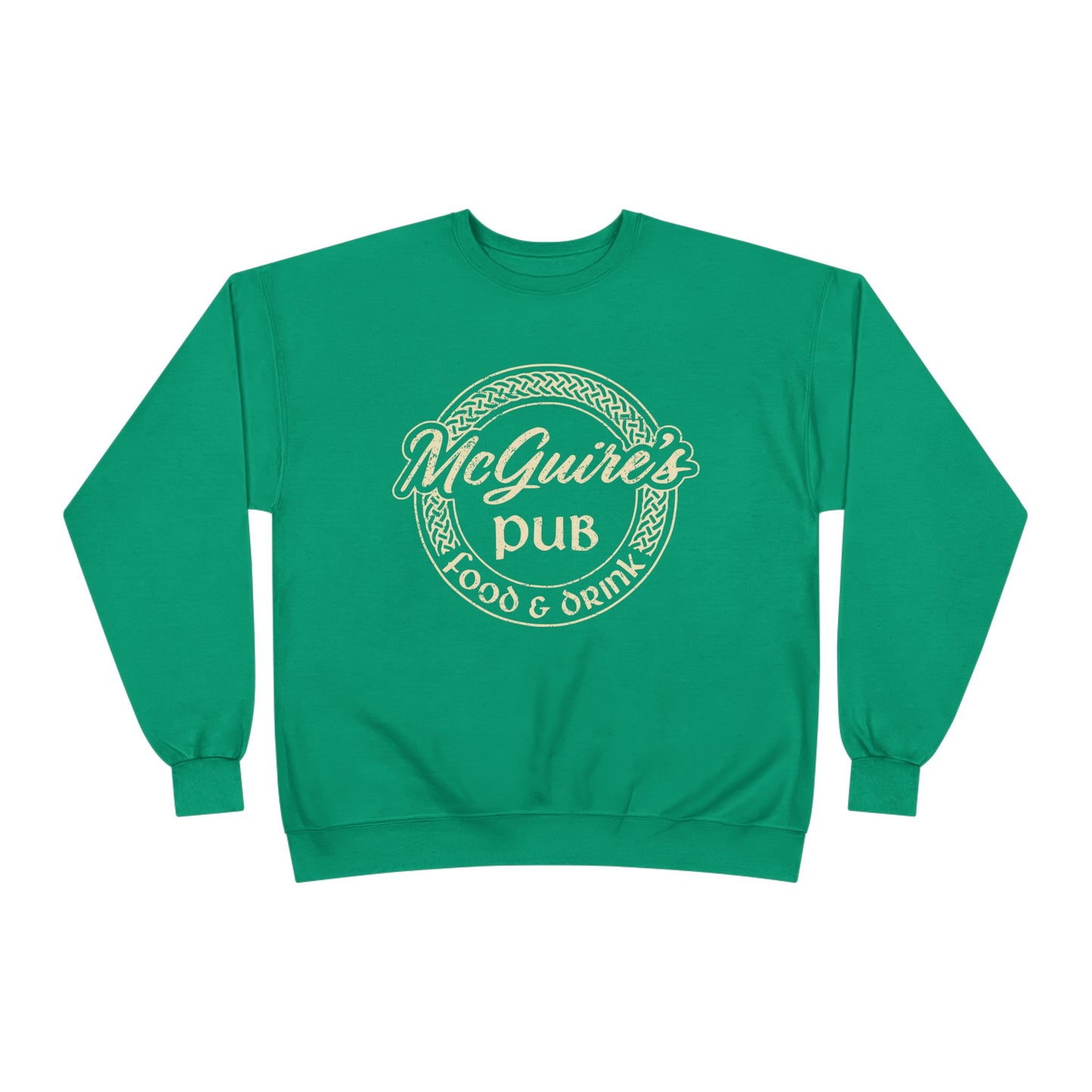 McGuire's Pub Logo Sweatshirt — Irish Pub St. Patrick's Day Crewneck