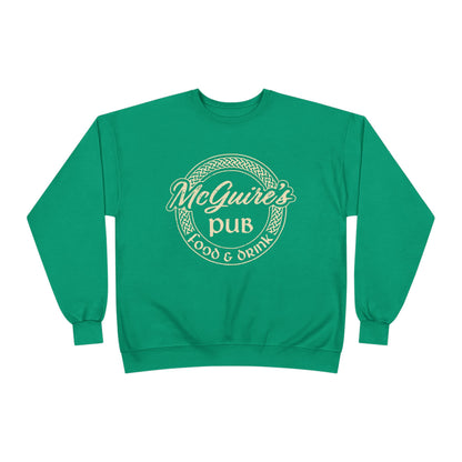McGuire's Pub Logo Sweatshirt — Irish Pub St. Patrick's Day Crewneck