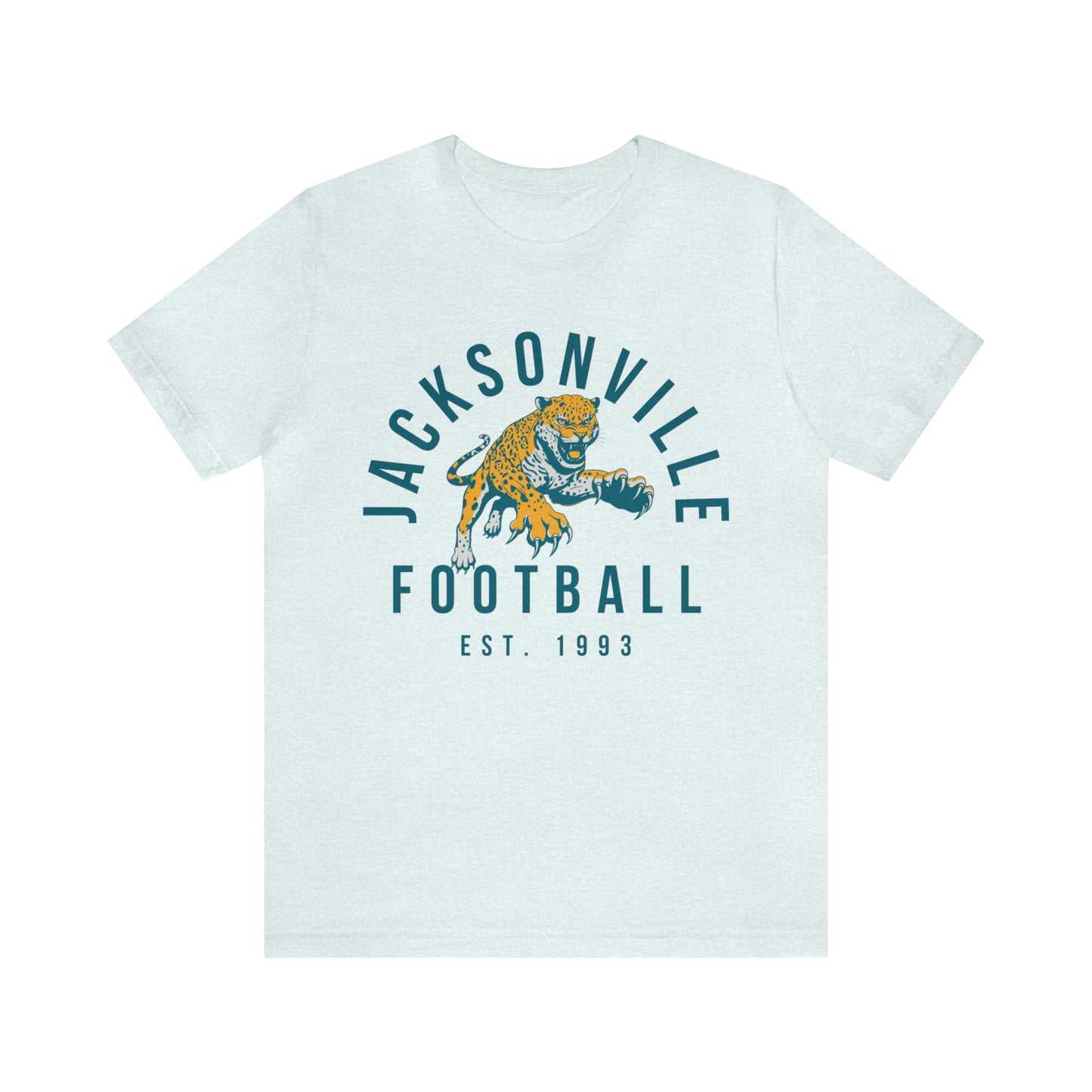 Vintage Jacksonville Jaguars T-Shirt - Retro NFL Football Short Sleeve Tee - Oversized Men's & Women's T-Shirt - Design 3