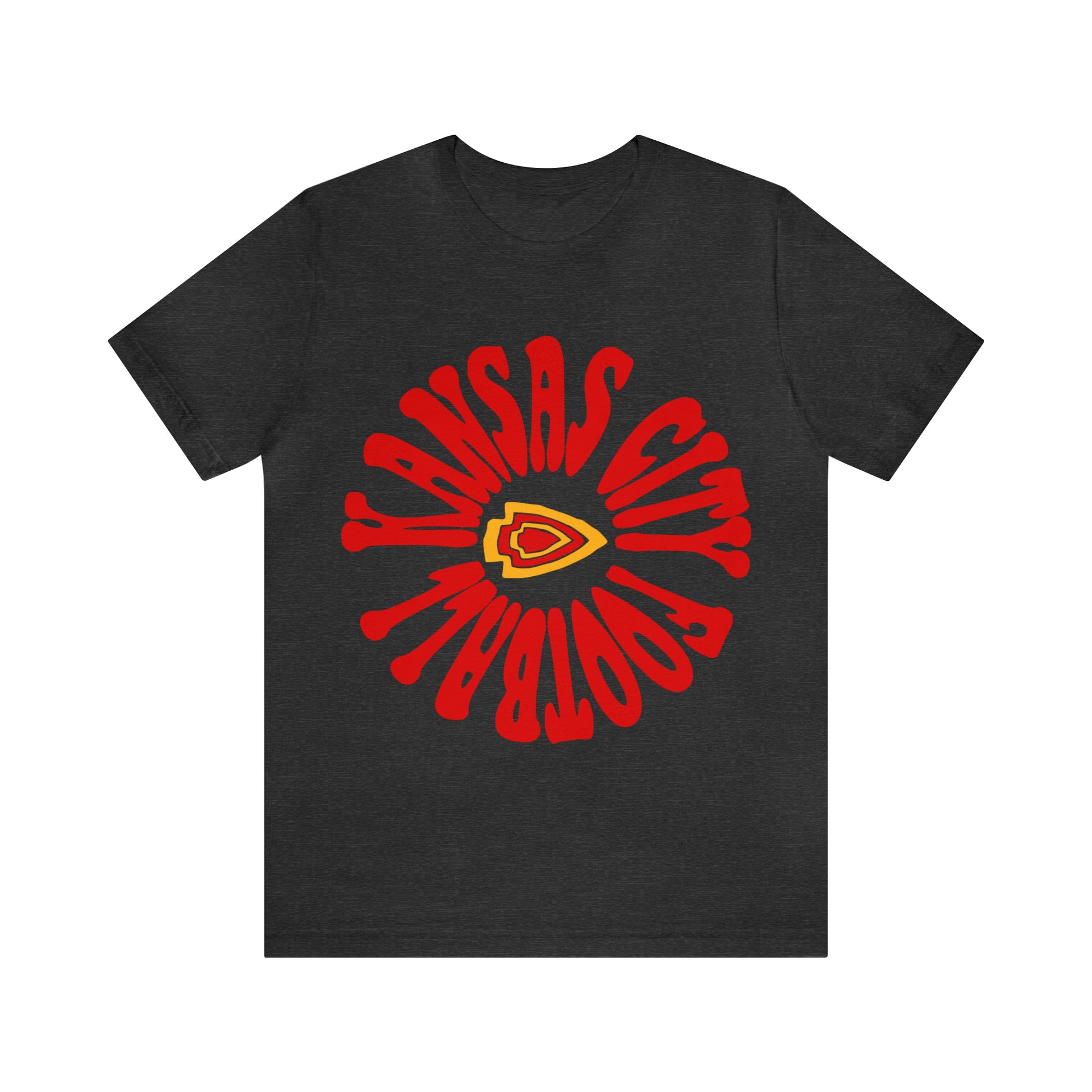 Vintage Kansas City Chiefs T-Shirt - NFL Football Short Sleeve Tee - Travis Kelce & Patrick Mahomes Oversized T-Shirt - Design 2