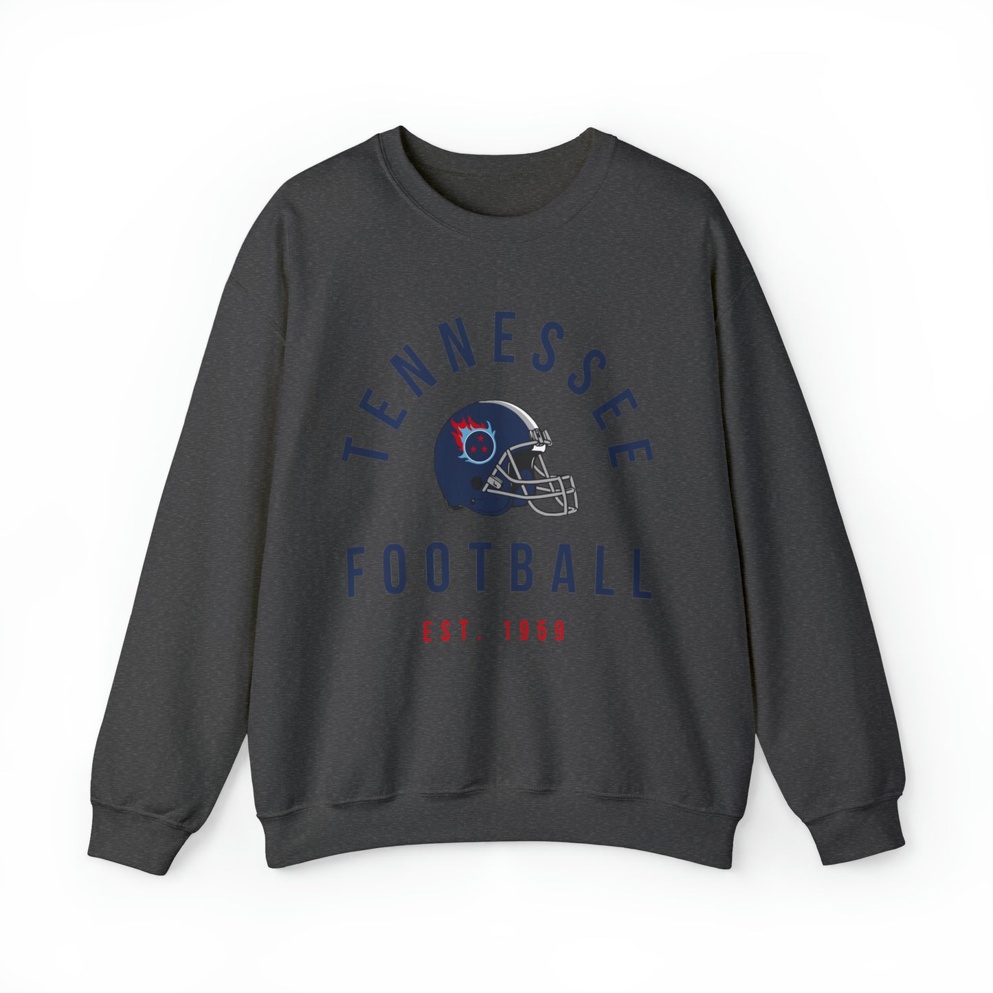 Vintage Tennessee Titans Sweatshirt - Vintage Men's & Women's Throwback Unisex Football Crewneck - Design 4