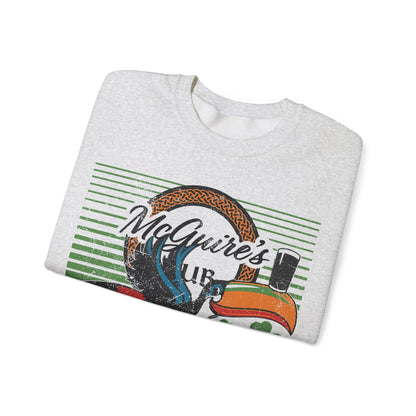 Guinness McGuire's Pub Sweatshirt — Irish Pub St. Patrick's Day Crewneck