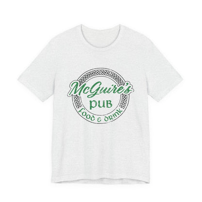 Men's Unisex Logo Pub Ringer Tee —McGuire's Logo