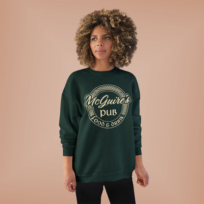 McGuire's Pub Logo Sweatshirt — Irish Pub St. Patrick's Day Crewneck