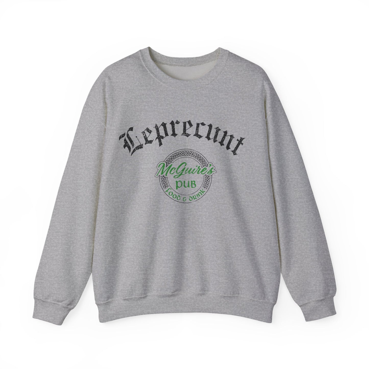 McGuire's Pub Sweatshirt — Leprecunt Irish Pub St. Patrick's Day Crewneck