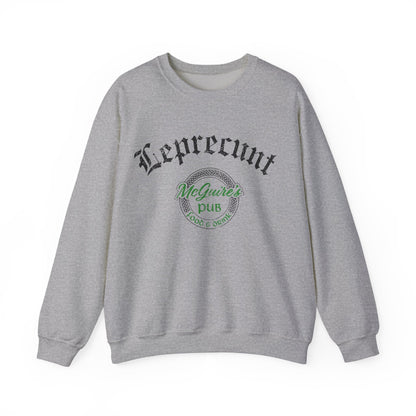 McGuire's Pub Sweatshirt — Leprecunt Irish Pub St. Patrick's Day Crewneck