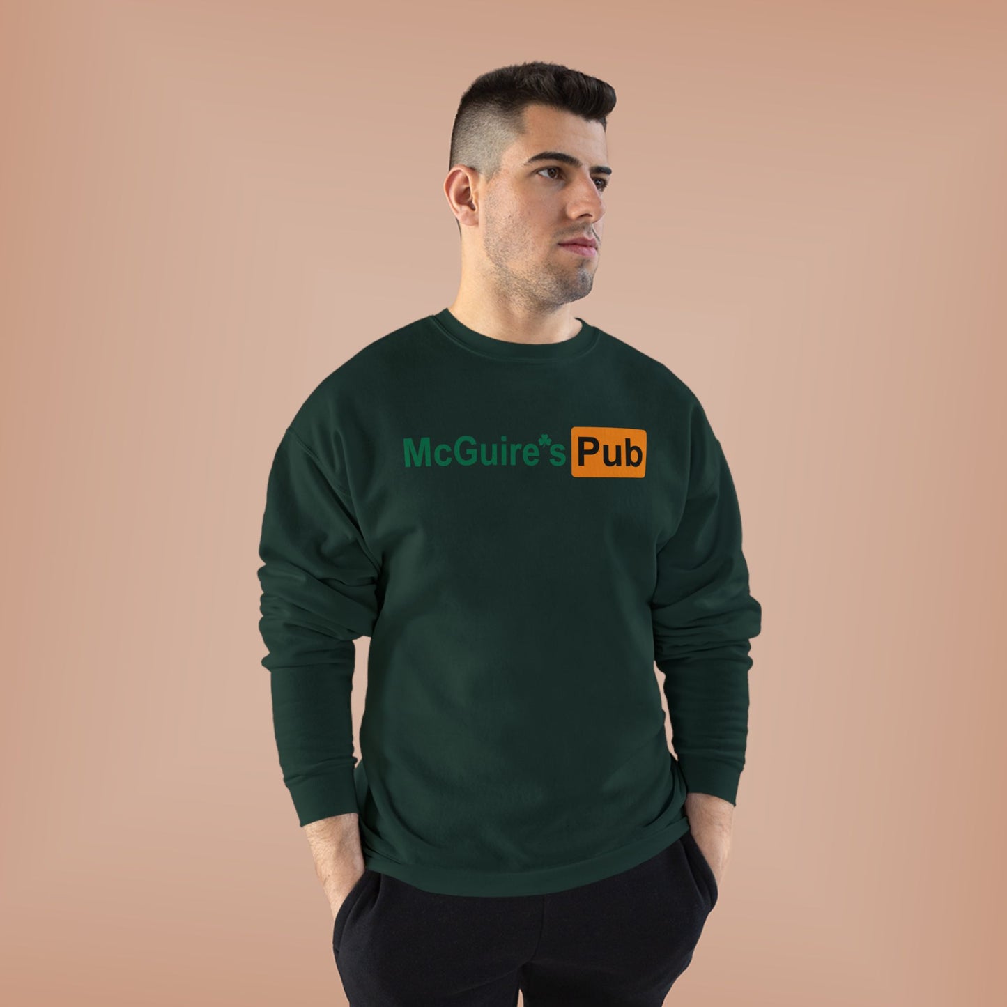 McGuire's Pub Sweatshirt — Irish Pub St. Patrick's Day Crewneck