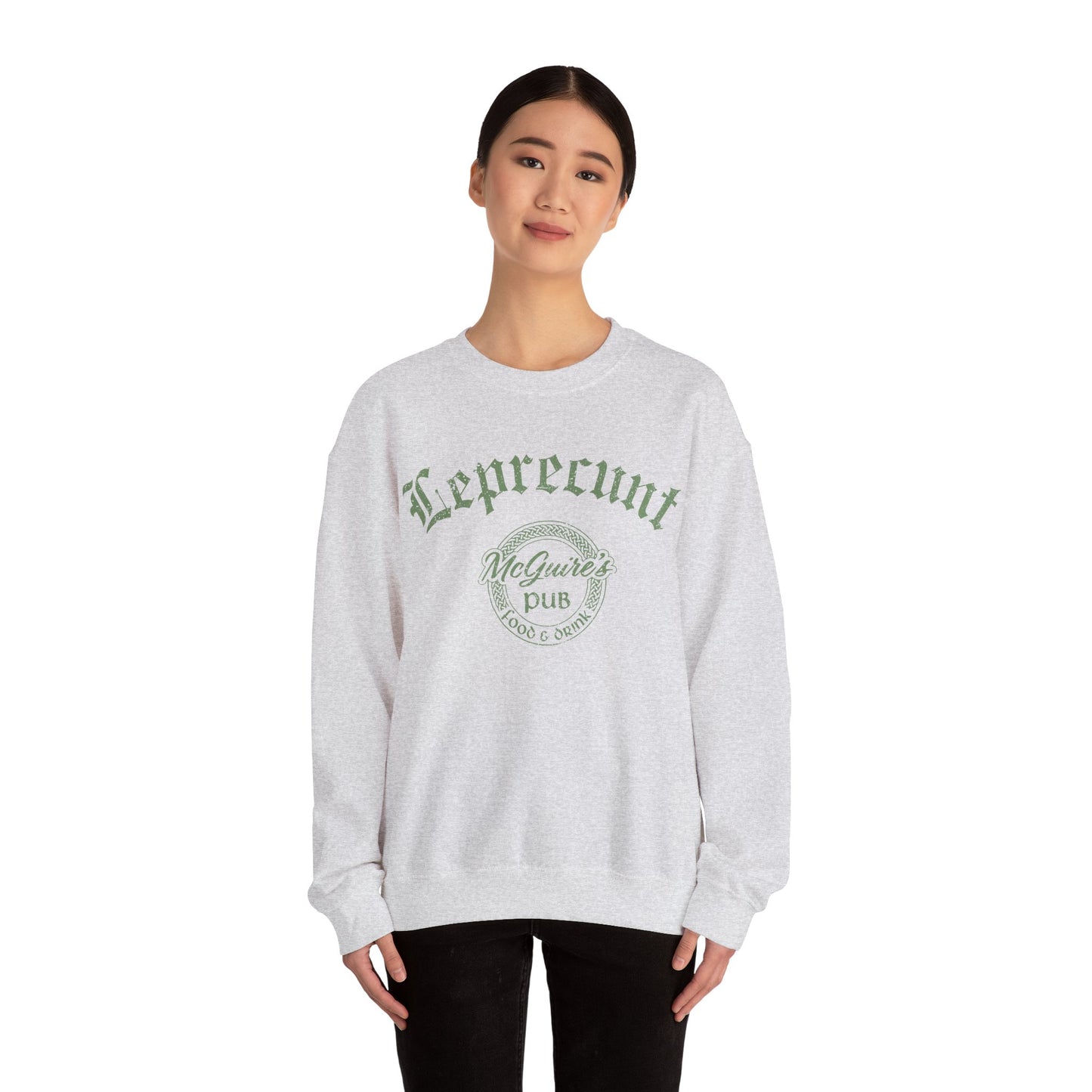 McGuire's Pub Sweatshirt — Leprecunt Irish Pub St. Patrick's Day Crewneck