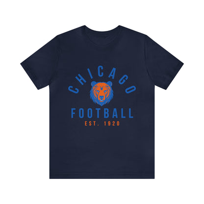 Vintage Chicago Bears Short Sleeve T-Shirt - Throwback NFL Football Men's & Women's Oversized Tee - Design 4