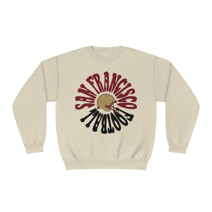 Retro San Francisco 49ERS Crewneck - Vintage Football Sweatshirt - Men's Women's Unisex Apparel - Design 2
