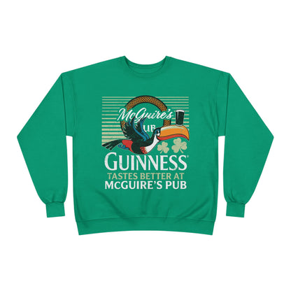 Guinness McGuire's Pub Sweatshirt — Irish Pub St. Patrick's Day Crewneck