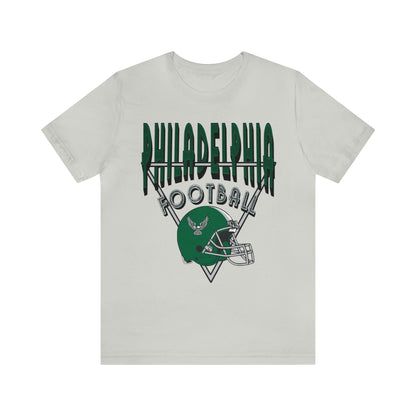 Throwback Vintage Philadelphia Eagles Tee - 90's Short Sleeve T-Shirt - NFL Football Men's & Women's Apparel - Design 3