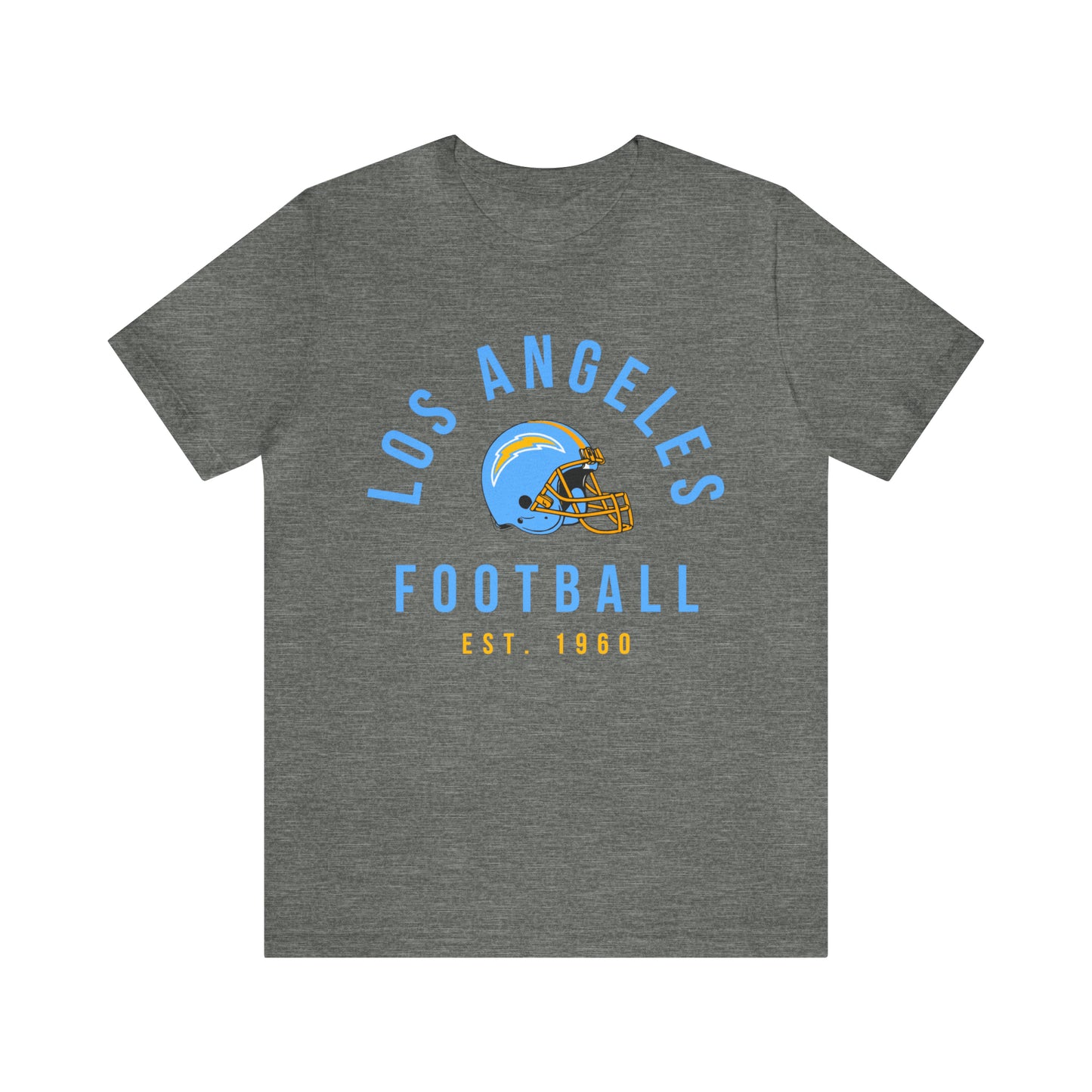 Vintage Los Angeles Chargers T-Shirt - Vintage L.A. Football Oversized Short Sleeve Tee Style Apparel - Design 2