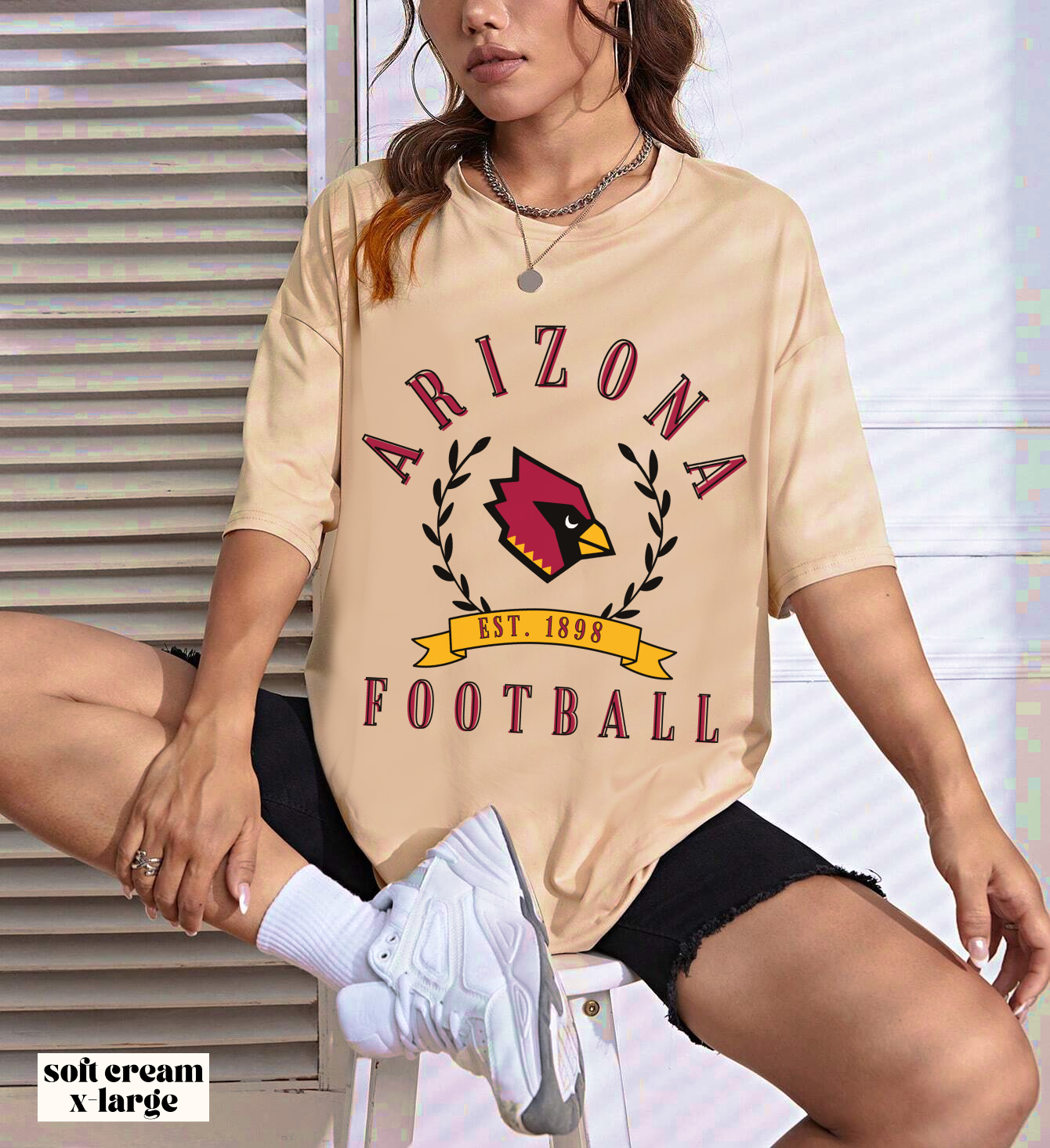 Vintage Arizona Short Sleeve T-Shirt - Retro Style Football Tee - Men's & Women's Retro Apparel - Design 3