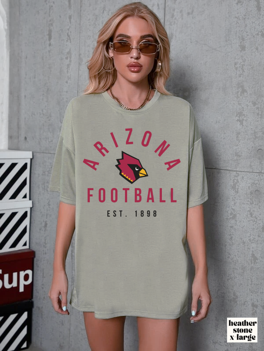 Vintage Arizona Short Sleeve T-Shirt - Retro Style Football Tee - Men's & Women's Retro Apparel - Design 4