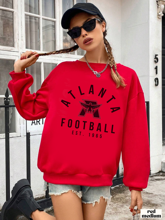 Vintage Atlanta Falcons Crewneck - Vintage Unisex Football Sweatshirt - Men's & Women's - Design 4