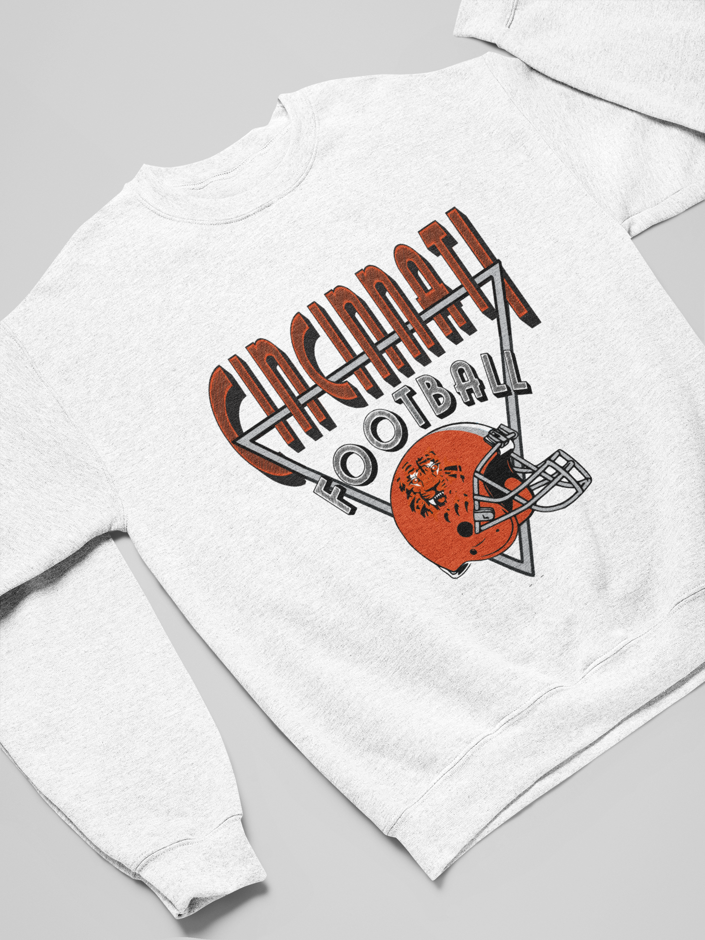 Vintage Cincinnati Bengals Crewneck Sweatshirt - 90's NFL Football Hoodie - Men's & Women's 90's Oversized